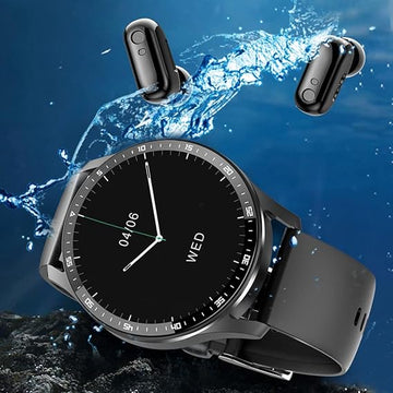 Ultramusic Smartwatch with Wireless Earbuds (One Set)