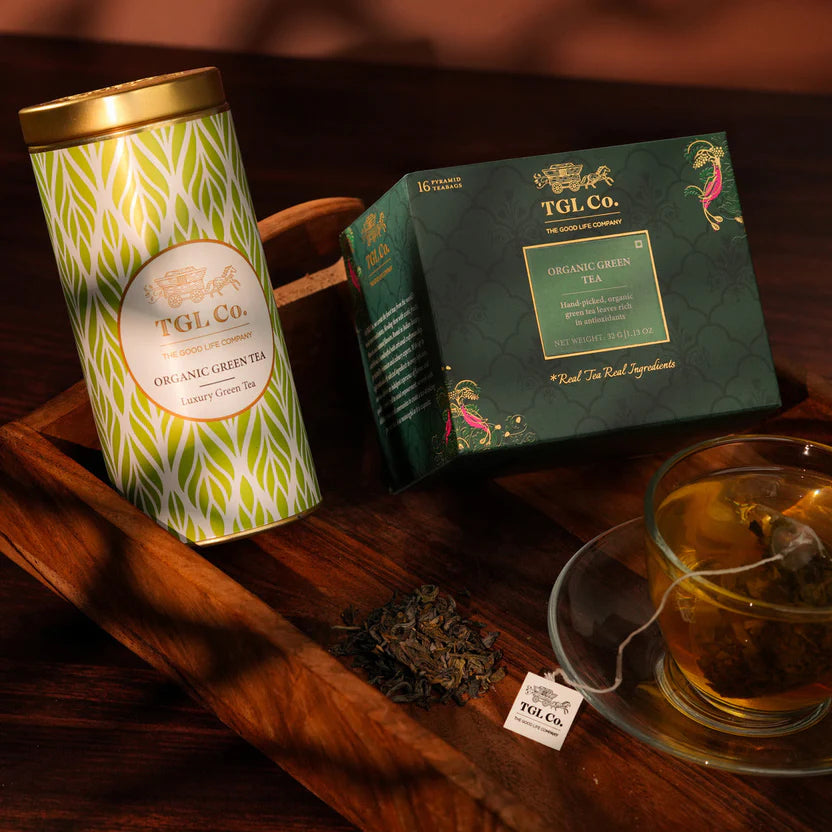 Organic Green Tea - Pyramid Bags / Loose