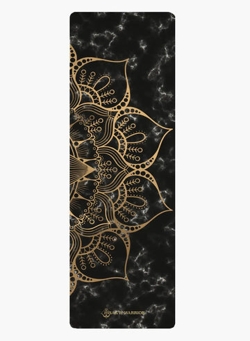 Shakti Warrior Yoga Mat – Premium Printed Non-Slip Mat for Workouts & Yoga