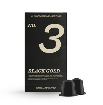 No.3 Black Gold Premium Coffee Capsules   (10 Pods)
